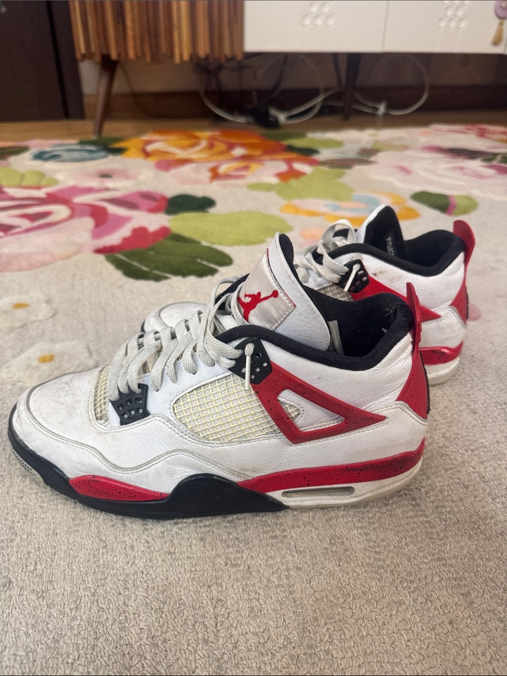 Jordan Kids Basketball Sneakers - White/Red/Black